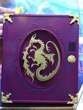 Disney descendants Mal’s electronic talking spell book journal -Preowned